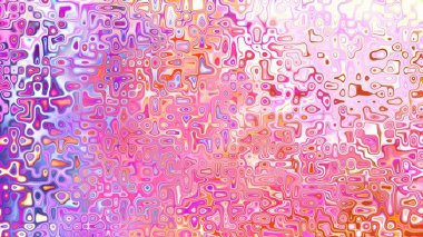 Yumuşak mor ve pembe tonlara sahip soyut organik hücresel doku, sıvı mozaik desen ve rüya gibi dijital yüzey