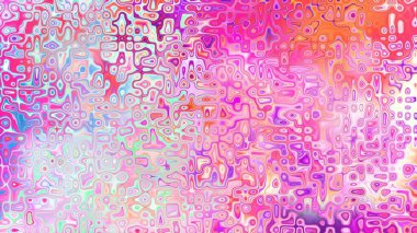 Yumuşak mor ve pembe tonlara sahip soyut organik hücresel doku, sıvı mozaik desen ve rüya gibi dijital yüzey