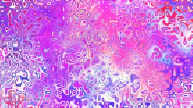 Yumuşak mor ve pembe tonlara sahip soyut organik hücresel doku, sıvı mozaik desen ve rüya gibi dijital yüzey