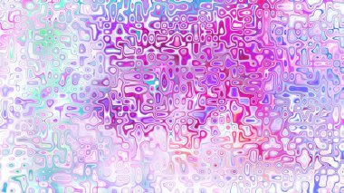 Yumuşak mor ve pembe tonlara sahip soyut organik hücresel doku, sıvı mozaik desen ve rüya gibi dijital yüzey