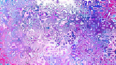 Yumuşak mor ve pembe tonlara sahip soyut organik hücresel doku, sıvı mozaik desen ve rüya gibi dijital yüzey