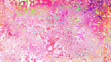 Yumuşak mor ve pembe tonlara sahip soyut organik hücresel doku, sıvı mozaik desen ve rüya gibi dijital yüzey