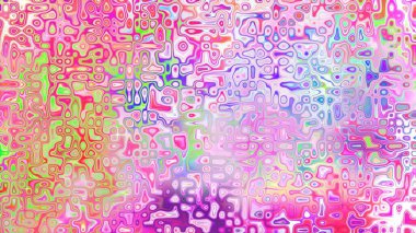 Yumuşak mor ve pembe tonlara sahip soyut organik hücresel doku, sıvı mozaik desen ve rüya gibi dijital yüzey