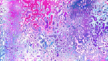 Yumuşak mor ve pembe tonlara sahip soyut organik hücresel doku, sıvı mozaik desen ve rüya gibi dijital yüzey