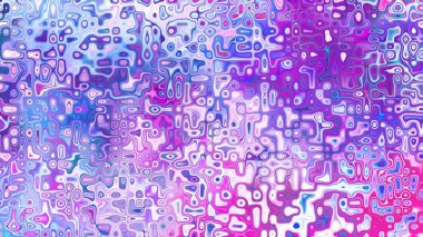 Yumuşak mor ve pembe tonlara sahip soyut organik hücresel doku, sıvı mozaik desen ve rüya gibi dijital yüzey