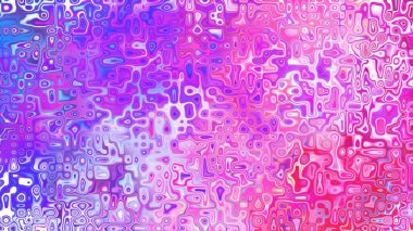Yumuşak mor ve pembe tonlara sahip soyut organik hücresel doku, sıvı mozaik desen ve rüya gibi dijital yüzey