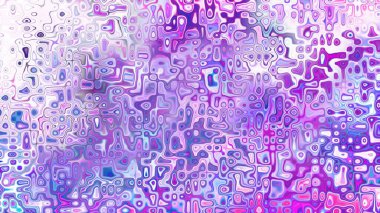 Yumuşak mor ve pembe tonlara sahip soyut organik hücresel doku, sıvı mozaik desen ve rüya gibi dijital yüzey