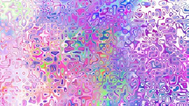 Yumuşak mor ve pembe tonlara sahip soyut organik hücresel doku, sıvı mozaik desen ve rüya gibi dijital yüzey