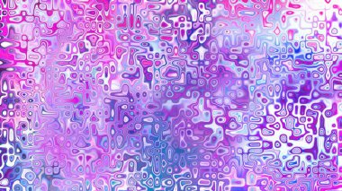 Yumuşak mor ve pembe tonlara sahip soyut organik hücresel doku, sıvı mozaik desen ve rüya gibi dijital yüzey