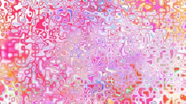 Yumuşak mor ve pembe tonlara sahip soyut organik hücresel doku, sıvı mozaik desen ve rüya gibi dijital yüzey