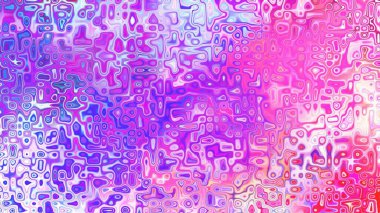 Yumuşak mor ve pembe tonlara sahip soyut organik hücresel doku, sıvı mozaik desen ve rüya gibi dijital yüzey