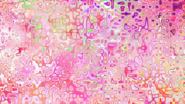 Yumuşak mor ve pembe tonlara sahip soyut organik hücresel doku, sıvı mozaik desen ve rüya gibi dijital yüzey