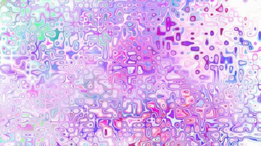 Yumuşak mor ve pembe tonlara sahip soyut organik hücresel doku, sıvı mozaik desen ve rüya gibi dijital yüzey