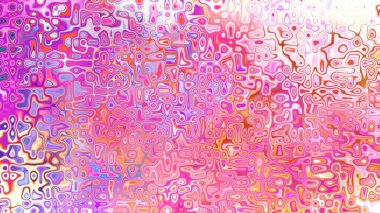 Yumuşak mor ve pembe tonlara sahip soyut organik hücresel doku, sıvı mozaik desen ve rüya gibi dijital yüzey