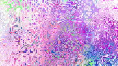 Yumuşak mor ve pembe tonlara sahip soyut organik hücresel doku, sıvı mozaik desen ve rüya gibi dijital yüzey