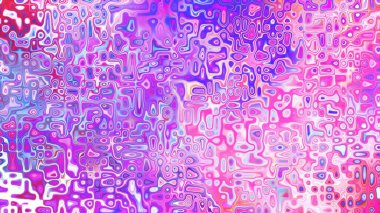 Yumuşak mor ve pembe tonlara sahip soyut organik hücresel doku, sıvı mozaik desen ve rüya gibi dijital yüzey