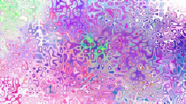 Yumuşak mor ve pembe tonlara sahip soyut organik hücresel doku, sıvı mozaik desen ve rüya gibi dijital yüzey