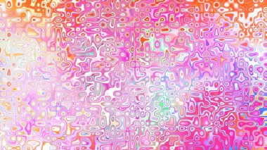 Yumuşak mor ve pembe tonlara sahip soyut organik hücresel doku, sıvı mozaik desen ve rüya gibi dijital yüzey