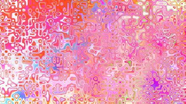 Yumuşak mor ve pembe tonlara sahip soyut organik hücresel doku, sıvı mozaik desen ve rüya gibi dijital yüzey