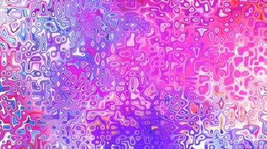 Yumuşak mor ve pembe tonlara sahip soyut organik hücresel doku, sıvı mozaik desen ve rüya gibi dijital yüzey