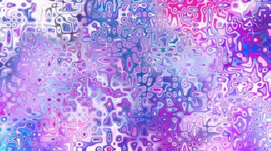 Yumuşak mor ve pembe tonlara sahip soyut organik hücresel doku, sıvı mozaik desen ve rüya gibi dijital yüzey