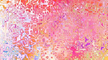 Yumuşak mor ve pembe tonlara sahip soyut organik hücresel doku, sıvı mozaik desen ve rüya gibi dijital yüzey