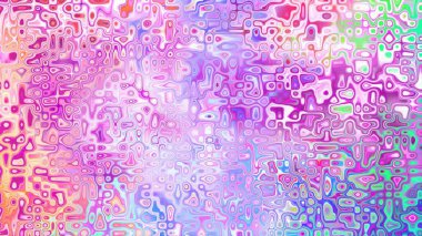 Yumuşak mor ve pembe tonlara sahip soyut organik hücresel doku, sıvı mozaik desen ve rüya gibi dijital yüzey