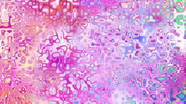 Yumuşak mor ve pembe tonlara sahip soyut organik hücresel doku, sıvı mozaik desen ve rüya gibi dijital yüzey