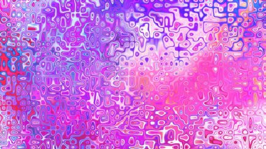 Yumuşak mor ve pembe tonlara sahip soyut organik hücresel doku, sıvı mozaik desen ve rüya gibi dijital yüzey