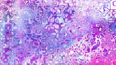 Yumuşak mor ve pembe tonlara sahip soyut organik hücresel doku, sıvı mozaik desen ve rüya gibi dijital yüzey