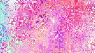 Yumuşak mor ve pembe tonlara sahip soyut organik hücresel doku, sıvı mozaik desen ve rüya gibi dijital yüzey