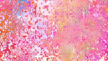 Yumuşak mor ve pembe tonlara sahip soyut organik hücresel doku, sıvı mozaik desen ve rüya gibi dijital yüzey