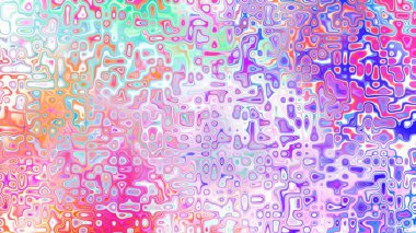 Yumuşak mor ve pembe tonlara sahip soyut organik hücresel doku, sıvı mozaik desen ve rüya gibi dijital yüzey