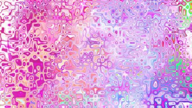 Yumuşak mor ve pembe tonlara sahip soyut organik hücresel doku, sıvı mozaik desen ve rüya gibi dijital yüzey