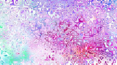 Yumuşak mor ve pembe tonlara sahip soyut organik hücresel doku, sıvı mozaik desen ve rüya gibi dijital yüzey