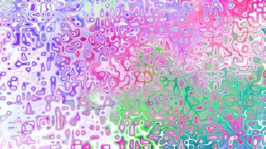 Yumuşak mor ve pembe tonlara sahip soyut organik hücresel doku, sıvı mozaik desen ve rüya gibi dijital yüzey