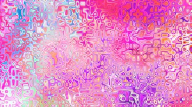 Yumuşak mor ve pembe tonlara sahip soyut organik hücresel doku, sıvı mozaik desen ve rüya gibi dijital yüzey