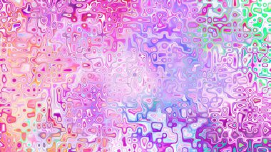 Yumuşak mor ve pembe tonlara sahip soyut organik hücresel doku, sıvı mozaik desen ve rüya gibi dijital yüzey