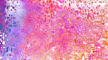 Yumuşak mor ve pembe tonlara sahip soyut organik hücresel doku, sıvı mozaik desen ve rüya gibi dijital yüzey