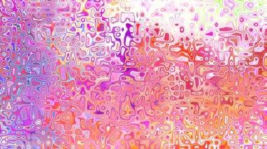 Yumuşak mor ve pembe tonlara sahip soyut organik hücresel doku, sıvı mozaik desen ve rüya gibi dijital yüzey