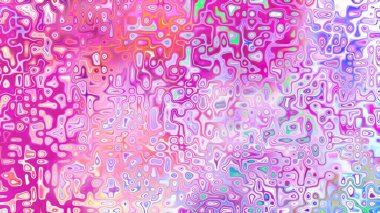 Yumuşak mor ve pembe tonlara sahip soyut organik hücresel doku, sıvı mozaik desen ve rüya gibi dijital yüzey