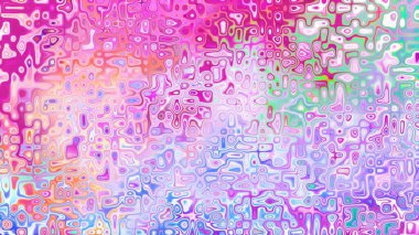 Yumuşak mor ve pembe tonlara sahip soyut organik hücresel doku, sıvı mozaik desen ve rüya gibi dijital yüzey