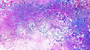 Yumuşak mor ve pembe tonlara sahip soyut organik hücresel doku, sıvı mozaik desen ve rüya gibi dijital yüzey