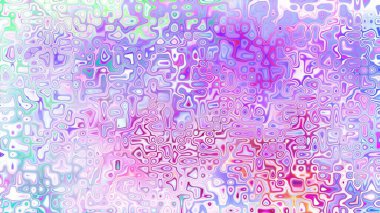 Yumuşak mor ve pembe tonlara sahip soyut organik hücresel doku, sıvı mozaik desen ve rüya gibi dijital yüzey