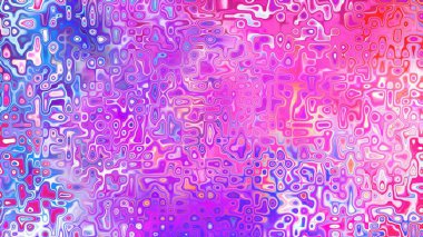 Yumuşak mor ve pembe tonlara sahip soyut organik hücresel doku, sıvı mozaik desen ve rüya gibi dijital yüzey