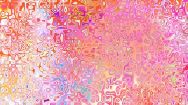 Yumuşak mor ve pembe tonlara sahip soyut organik hücresel doku, sıvı mozaik desen ve rüya gibi dijital yüzey