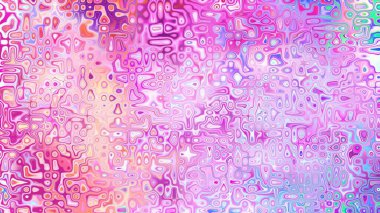 Yumuşak mor ve pembe tonlara sahip soyut organik hücresel doku, sıvı mozaik desen ve rüya gibi dijital yüzey