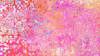 Yumuşak mor ve pembe tonlara sahip soyut organik hücresel doku, sıvı mozaik desen ve rüya gibi dijital yüzey