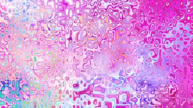 Yumuşak mor ve pembe tonlara sahip soyut organik hücresel doku, sıvı mozaik desen ve rüya gibi dijital yüzey
