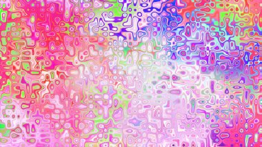 Yumuşak mor ve pembe tonlara sahip soyut organik hücresel doku, sıvı mozaik desen ve rüya gibi dijital yüzey